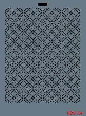 Rich XL Stencil New334 24X33 - 1