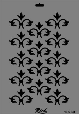 Rich XL Stencil New338 24X33 - 1