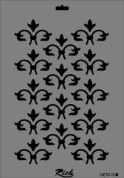 Rich XL Stencil New338 24X33 - 2