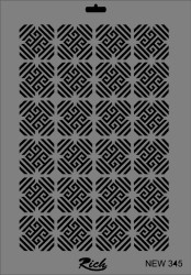 Rich XL Stencil New345 24X33 - 3