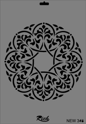 Rich XL Stencil New346 24X33 - 1