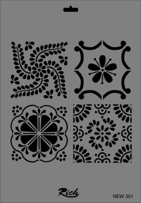 Rich XL Stencil New351 24X33 - 1