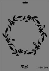 Rich XL Stencil New356 24X33 - 3