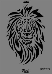 Rich XL Stencil New371 24X33 - 3