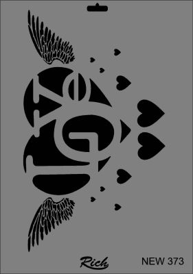 Rich XL Stencil New373 24X33 - 1