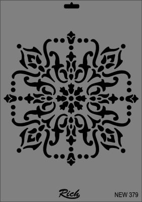 Rich XL Stencil New379 24X33 - 1