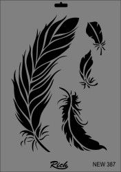 Rich XL Stencil New387 24X33 - 3