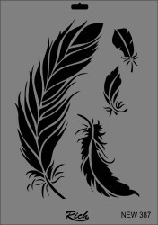 Rich XL Stencil New387 24X33 - 2