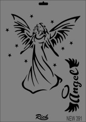 Rich XL Stencil New391 24X33 - 3