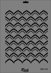 Rich XL Stencil New393 24X33 - 3