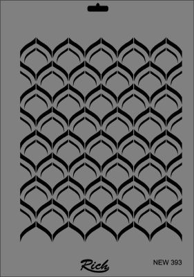 Rich XL Stencil New393 24X33 - 1
