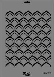 Rich XL Stencil New393 24X33 - 2