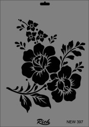 Rich XL Stencil New397 24X33 - 2