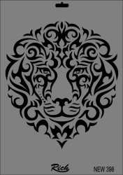 Rich XL Stencil New398 24X33 - 3