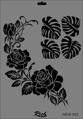 Rich XL Stencil New403 24X33 - 1