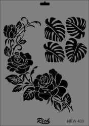 Rich XL Stencil New403 24X33 - 2