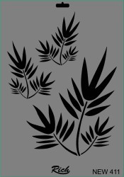 Rich XL Stencil New411 24X33 - 3