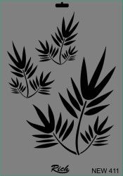 Rich XL Stencil New411 24X33 - 3
