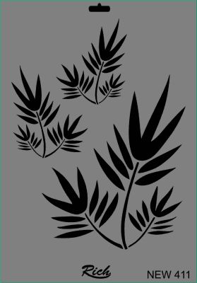 Rich XL Stencil New411 24X33 - 1